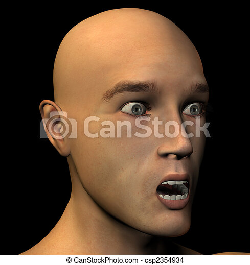  a surprised bald guy. Why cant you see these?
